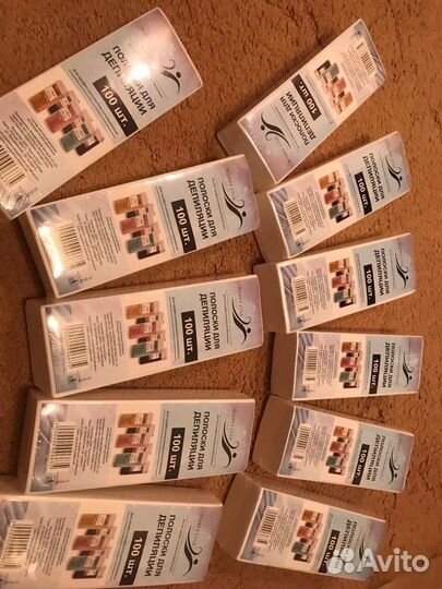 Полоски для профессиональной депиляции