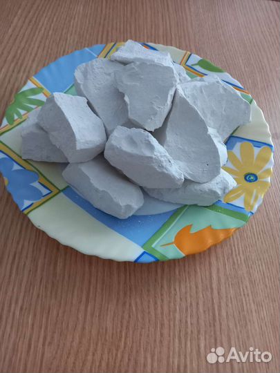 Мел и уральская глина