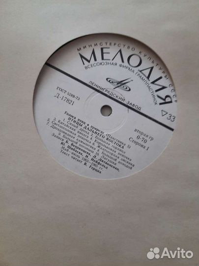 Виниловые пластинки