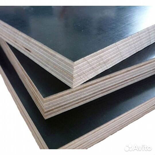 Фанера ламинированная 1500х3000 24 мм, сорт 2/2