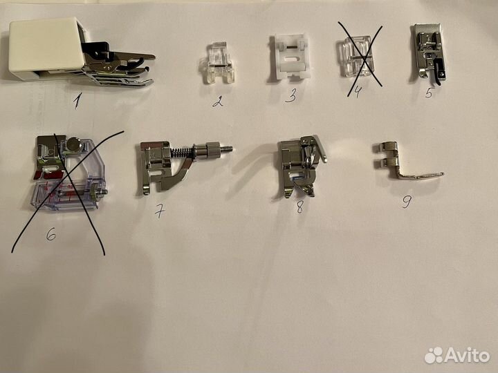 Лапки для швейных машин