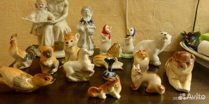 Форфоровые статуэтки лфз,зхк,и др