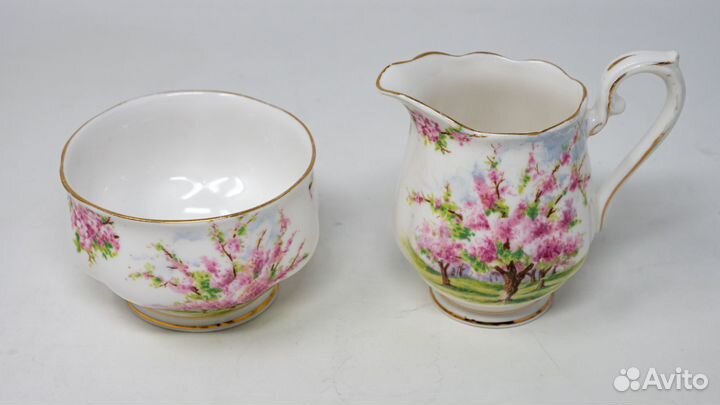 Сахарница и молочник Роял Альберт 