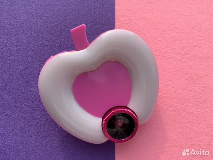 Мини лампа для селфи на телефон прищепка