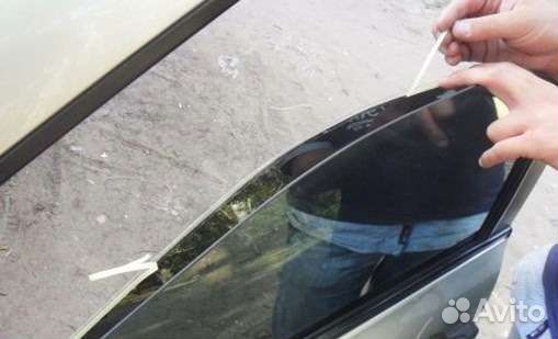 Жесткая съемная тонировка (Не силиконовая)