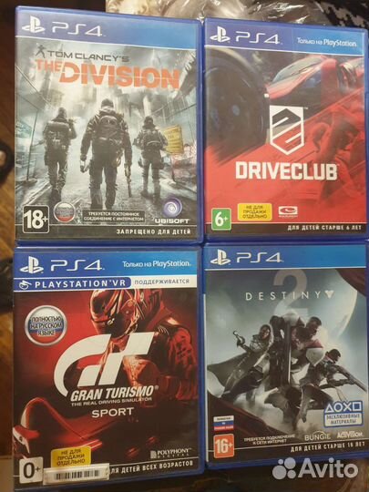 Игры для приставок ps4