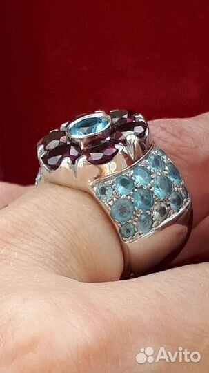 Золотое кольцо Pasquale Bruni, Fiori multi-gem