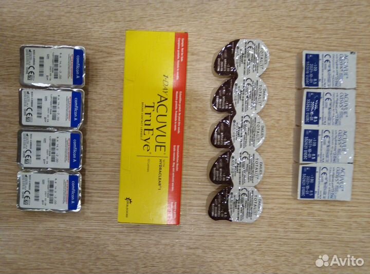 Линзы Acuvue Oasys,Trueye,Moist,Dailes;Biof