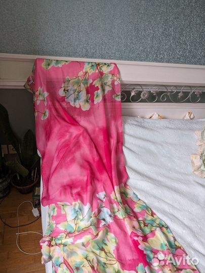 Палантин из натурального шелка