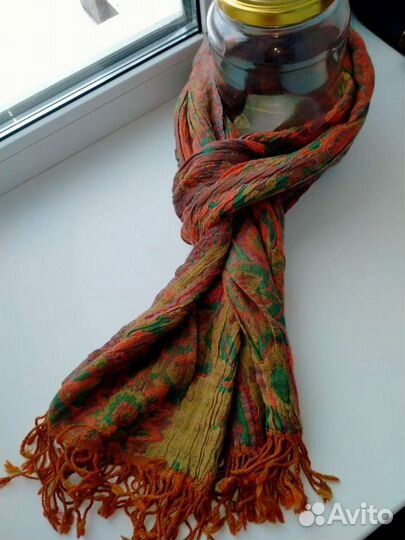 Платок шаль, палантин индийский