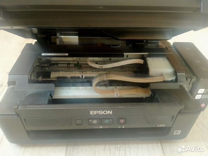 Мфу струйный Epson L210 цветная печать