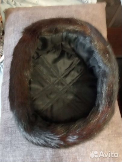 Шапка норковая женская