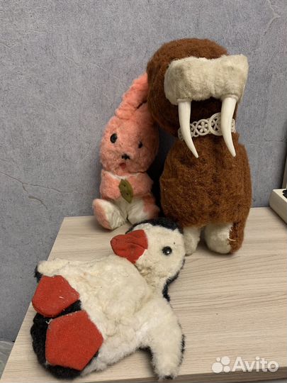 Советские мягкие игрушки