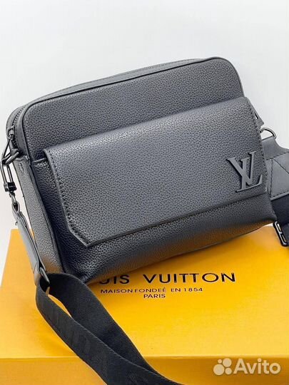 Сумка мессенджер мужская Louis Vuitton Fastline