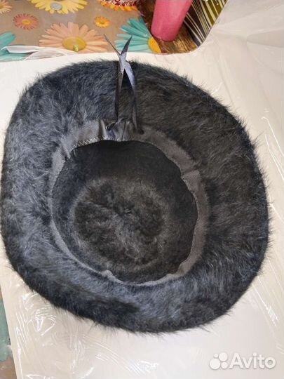 Панама женская зимняя, ангора