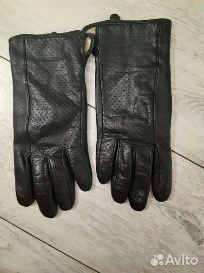 Перчатки натуральная кожа женские