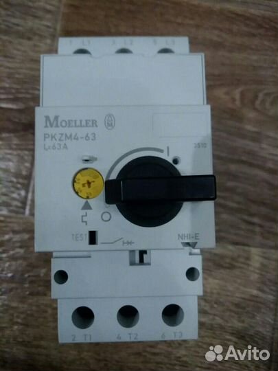 Автомат защиты двигателя Moeller pkzm4-63