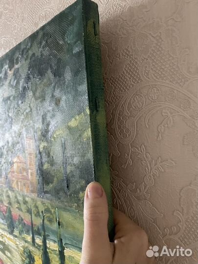 Картина маслом на холсте пейзаж