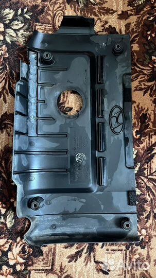 Декоративная крышка двигателя hyundai elantra xd