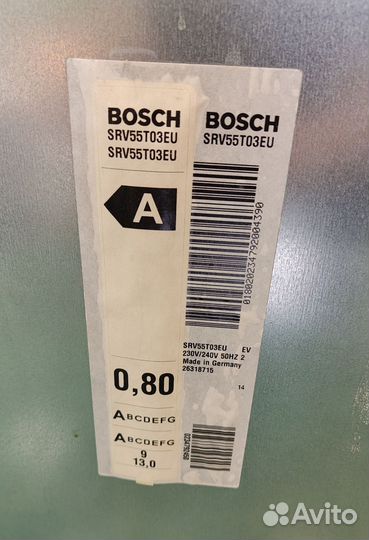 Посудомоечная машина Bosch SRV55T03EU