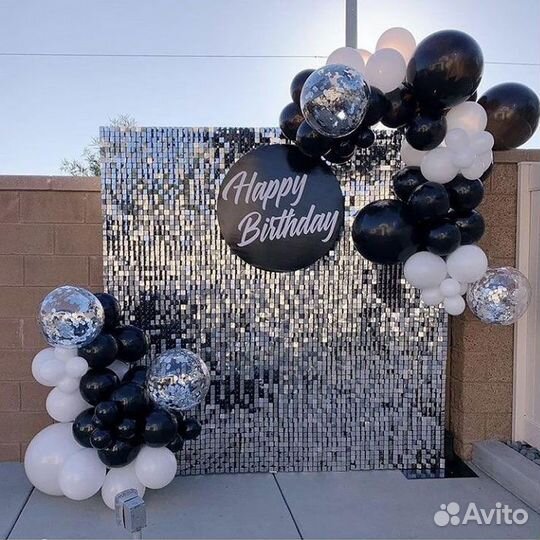 Фотозона пайетки