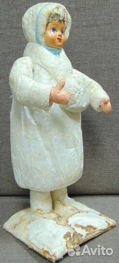 Ватная новогодняя Снегурочка. Ярославль