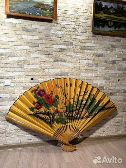 Веер интерьерный большой новый