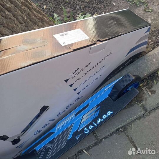 Самокат трюковой. Новый