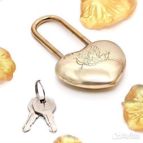 Замочек свадебный для гравировки