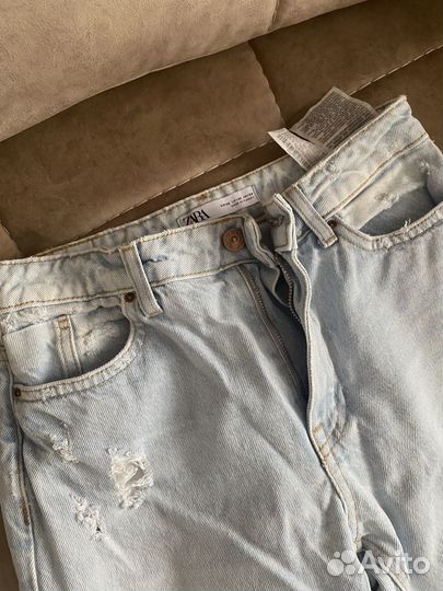 Джинсы zara женские 34