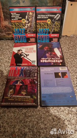 DVD видео концерты популярных групп