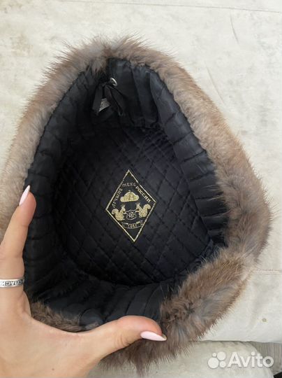 Мужская шапка-ушанка