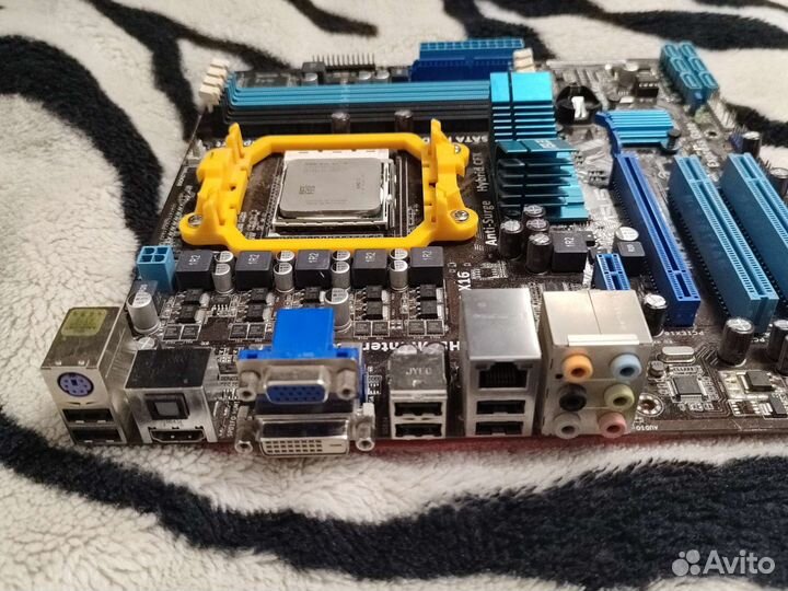 Мат плата am3 asus + athlon2 x4 645 + 8g ddr3 1600