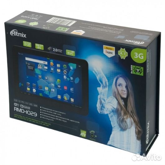 Планшет ritmix RMD-1029