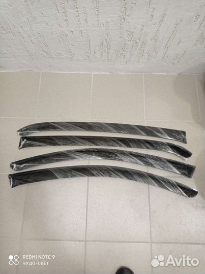 Дефлекторы окон на kia rio Х