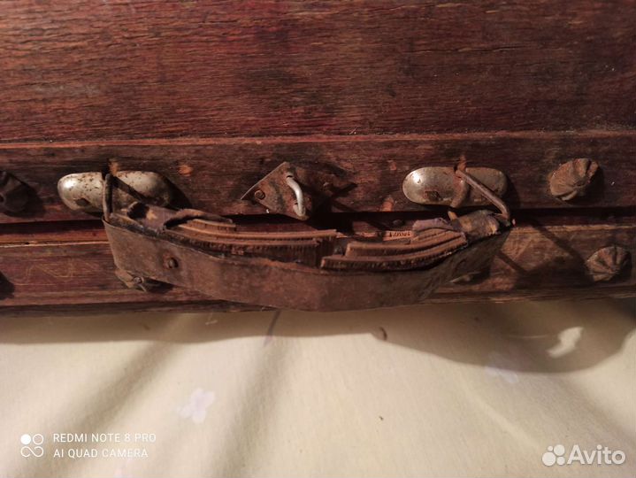 Чемодан маленький СССР ранний период под реставр