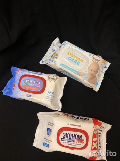 Влажные салфетки