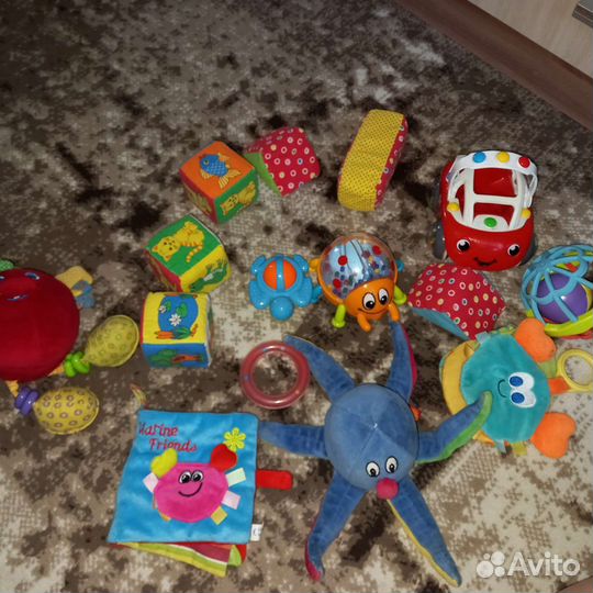 Развивающие игрушки, игрушки пакетом