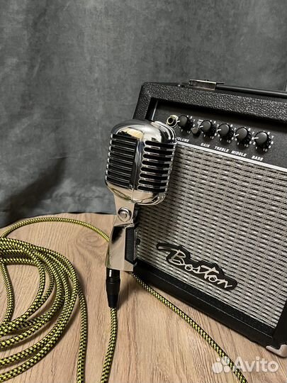 Микрофон Элвиса ретро shure 55 sh новый