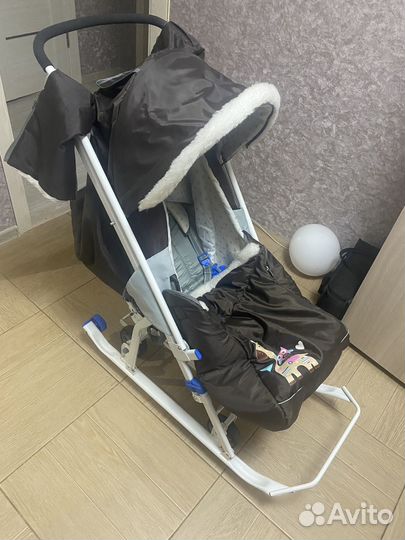 Коляска санки
