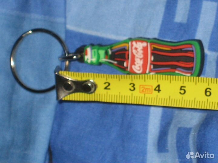 Coca-cola брелок оригинал из США новый резина