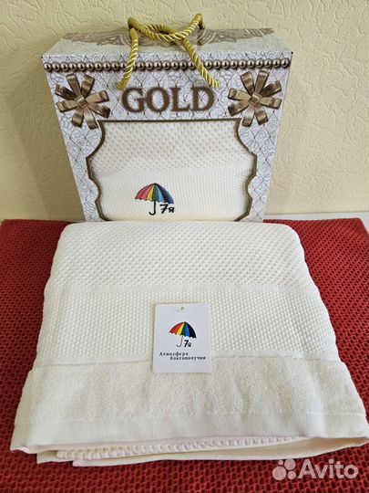 Банное вафельное полотенце 80-160