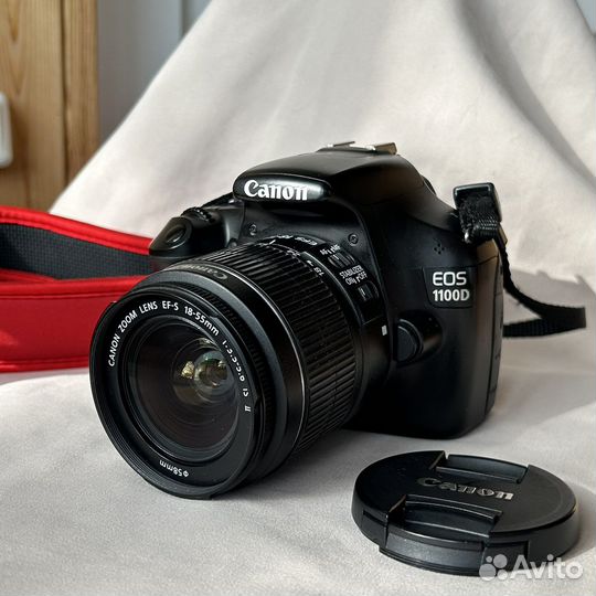 Зеркальный фотоаппарат canon eos 1100d