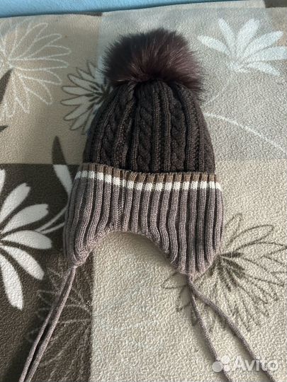 Новая зимняя шапка на мальчика