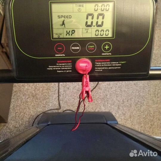 Электрическая беговая дорожка, складная, компактна