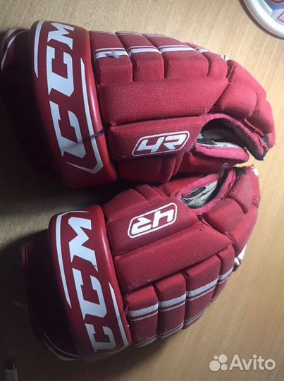 Краги хоккейные CCM Jr 12