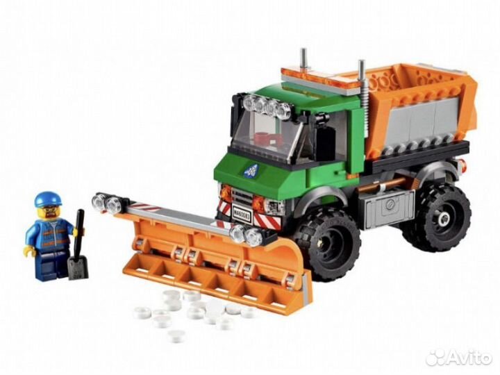 Lego 60083 City Снегоуборочный грузовик оригинал