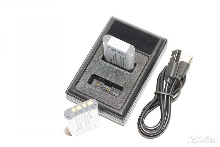 Зарядное устройство двойное для Sony NP-BX1 USB