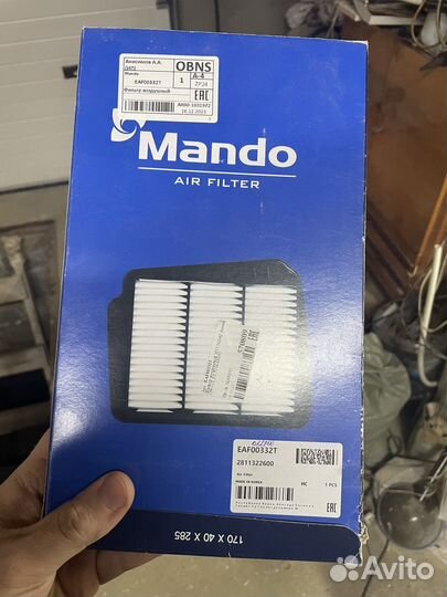 Воздушный фильтр Hyundai