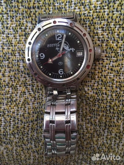 Часы восток амфибия